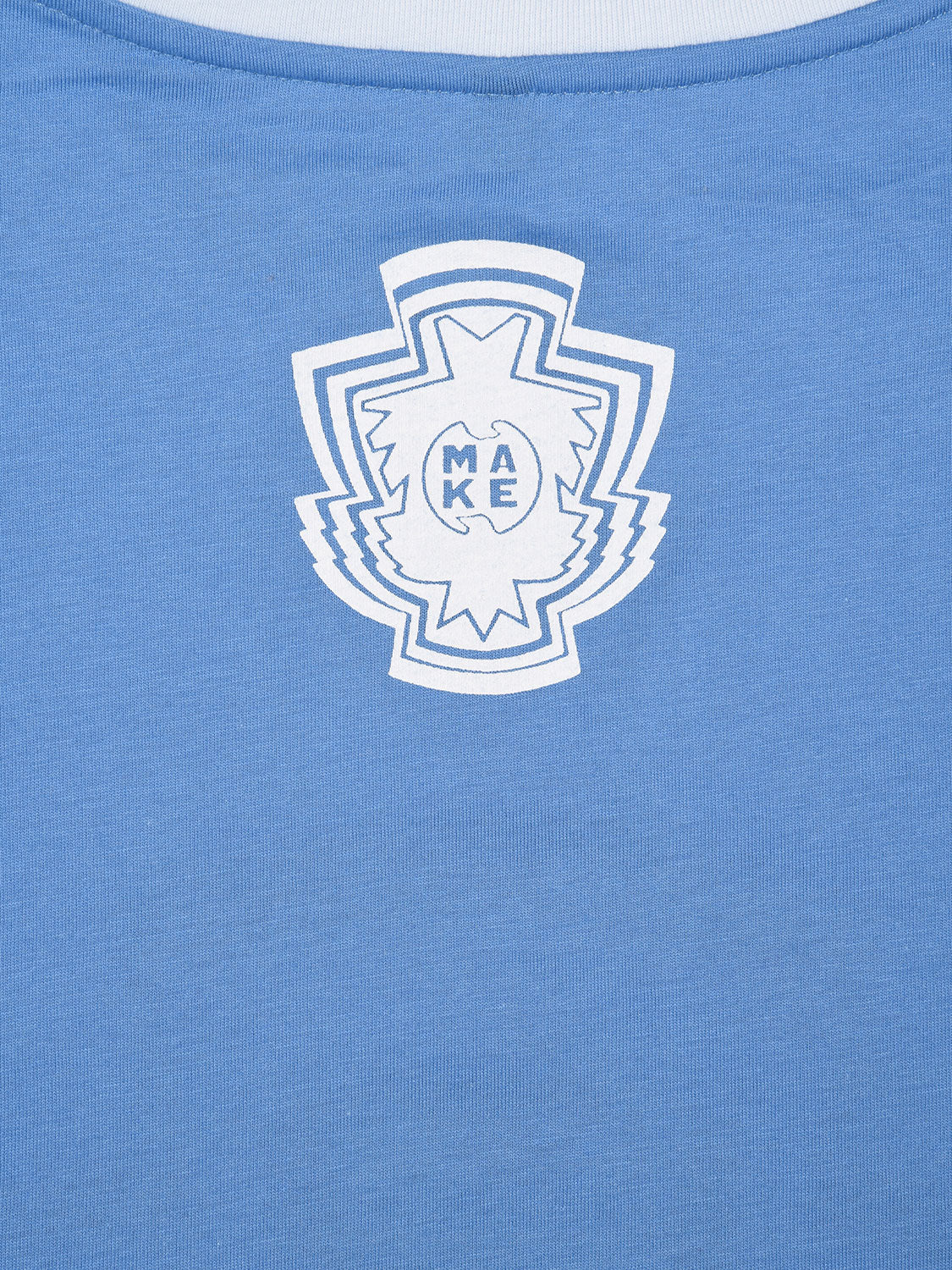 INSIGNIA TEE - WHITE/BLUE