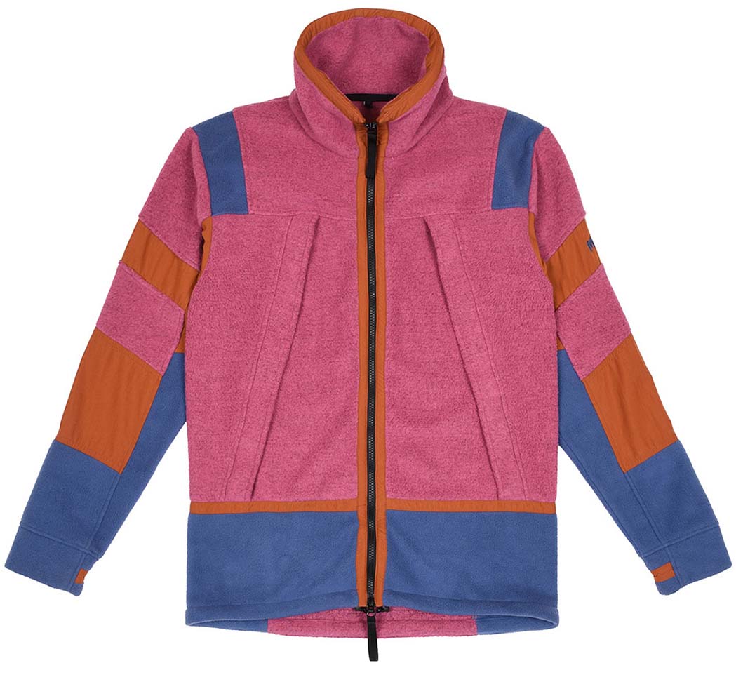 LEOPOLD JACKET - ROSE/BROWN/BLUE