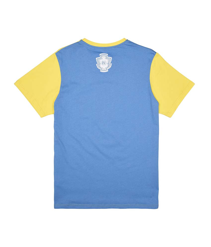 INSIGNIA TEE - YELLOW/BLUE