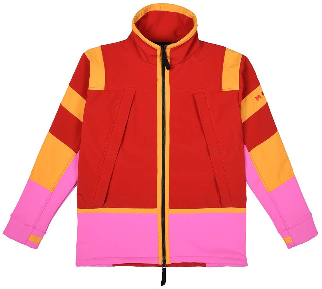 LEOPOLD JACKET - RED/PINK/YELLOW
